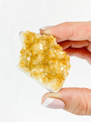 Divine Trio: Citrine + Clear Quartz + Amethyst | Medium
