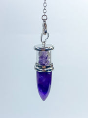 Amethyst Seer Chakra Pendulum