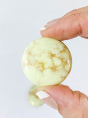 Yellow Chrysoprase Round | Medium