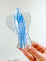 Onyx Blue Angel Carving