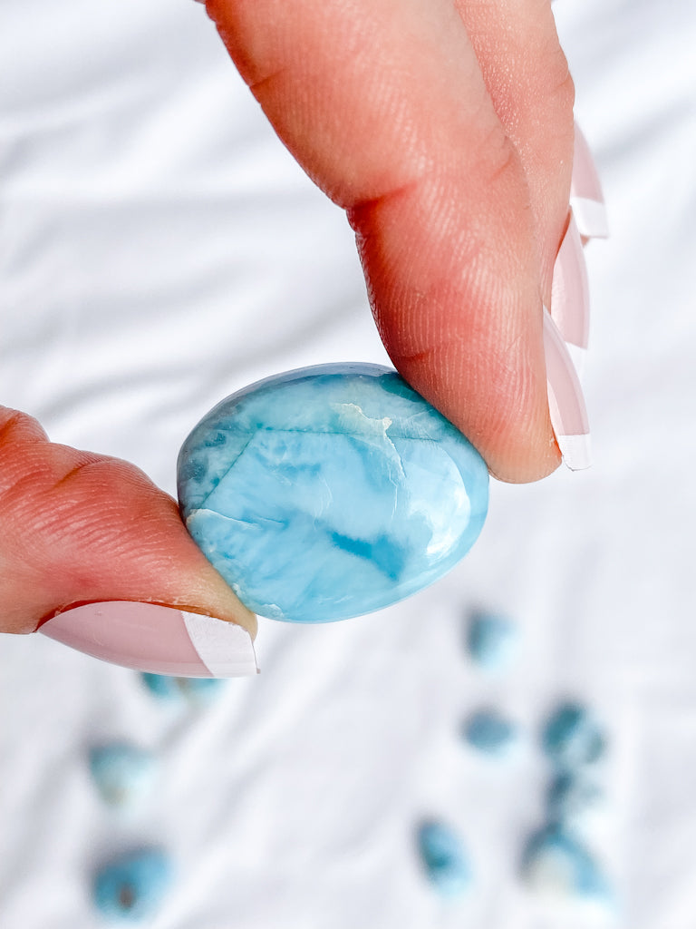 Larimar Tumbles | Small