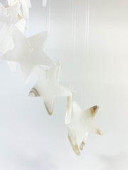 Stars Windchimes | White Onyx