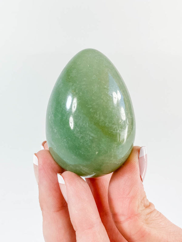 Green Aventurine Egg | Large