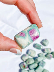Ruby Fuchsite Tumbles | Medium