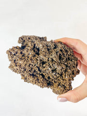 Halite Chocolate Cluster Mineral Specimen Fragile 427g