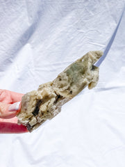 Himalayan Quartz Cluster with Inclusions 341g
