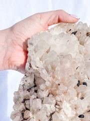 Himalayan Quartz Cluster with Inclusions Double Sided ShowPiece 3.9kg