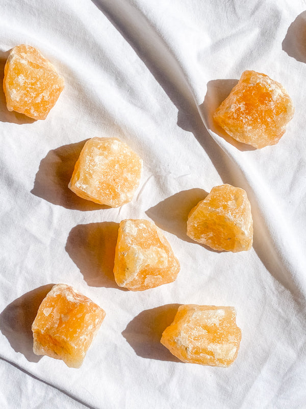 Orange Calcite Natural | Medium