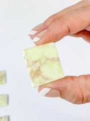 Yellow Chrysoprase Square | Medium