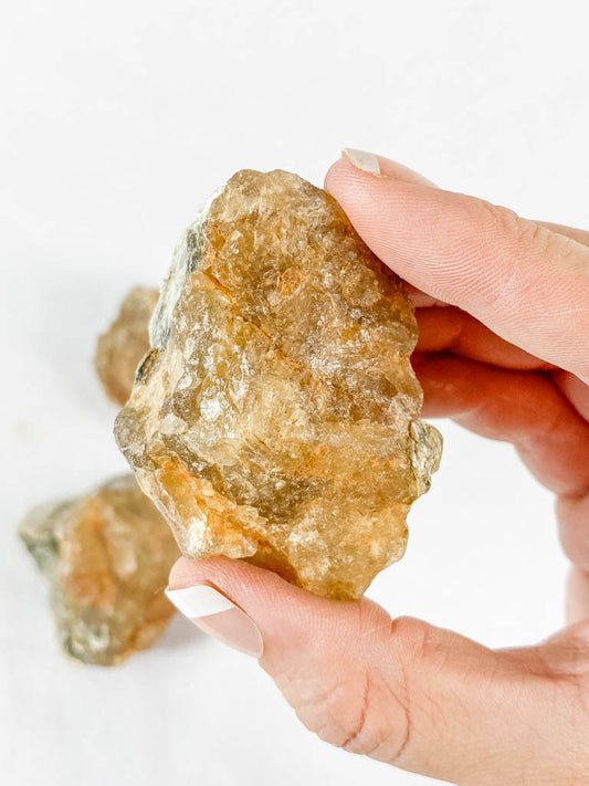 Citrine and Mika Natural | Medium