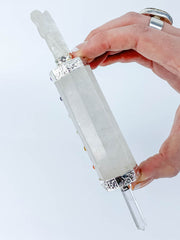 Chakra Healing Angel Wand | Clear Quartz
