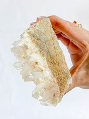 Quartz Cluster with Inclusions 497g