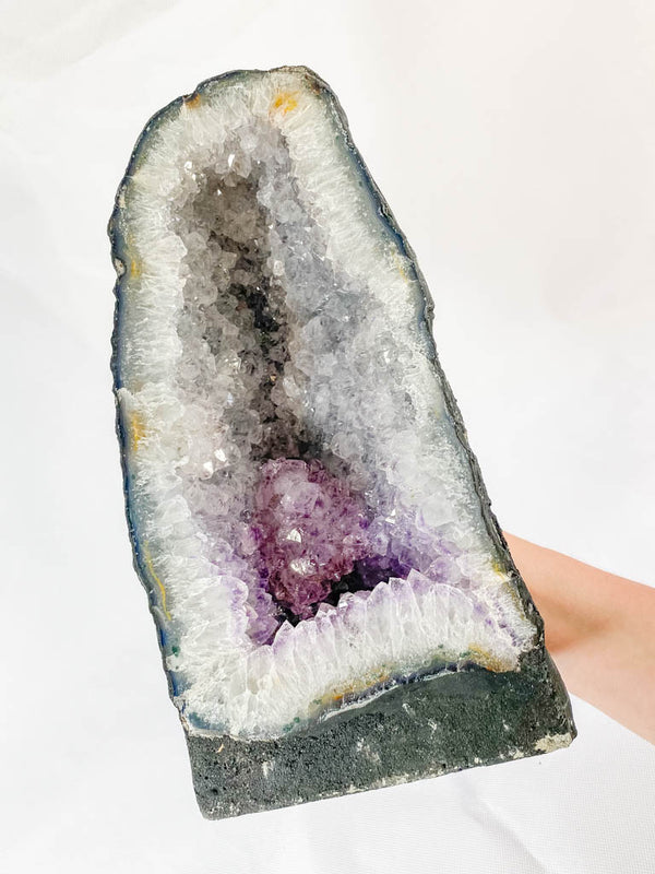 Amethyst CutBase “Cathedral” Geode Statement Piece 6kg
