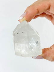 Clear Quartz Polished Point Phantom 135gm
