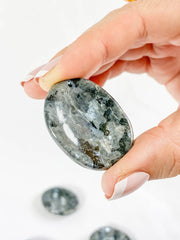 Larvikite Worry Stone