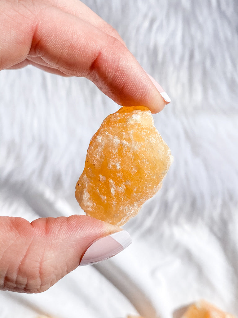 Orange Calcite Natural | Small