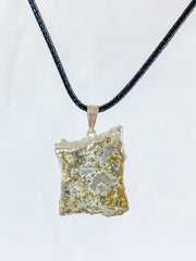 Amethyst Cluster Elegant Silver Plated Necklace