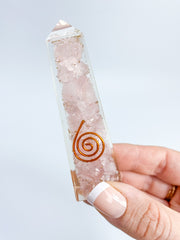 Orgonite Rose Quartz Obelisk | Medium