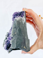 Amethyst CutBase Cluster 738g