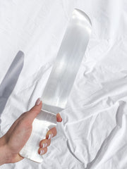 Selenite Ceremonial Dagger | X Large