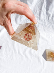 Orgonite Pyramid Clear Quartz