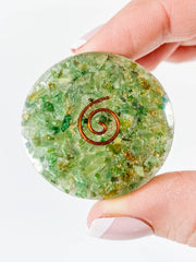 Orgonite Pop Sockets | Green Aventurine