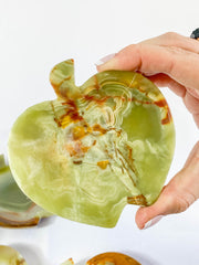 Green Onyx Apple Bowl | Large