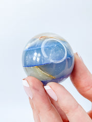 Onyx Blue Sphere | Large
