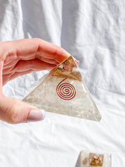 Orgonite Pyramid Selenite