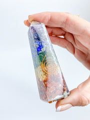 Orgonite Chakra Obelisk | Medium