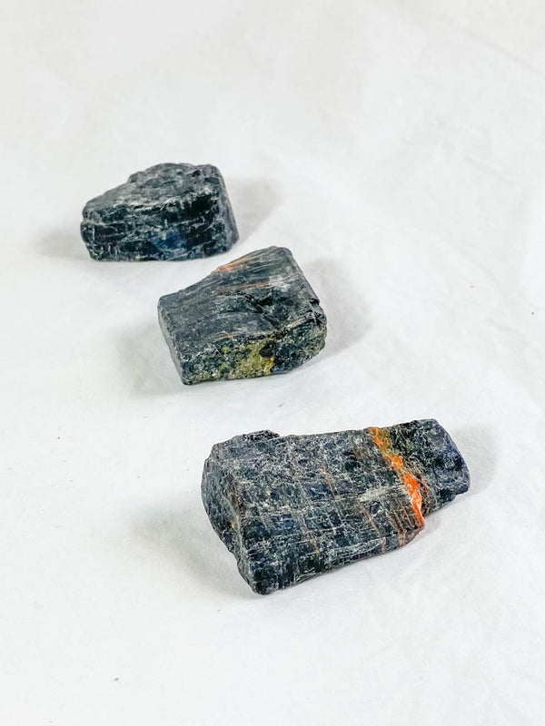 Black Tourmaline and Hematite Natural | Small