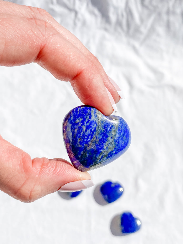 Lapis Lazuli Heart | Extra Small