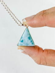 Larimar Pendant Triangle