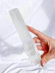 Selenite Natural Wand | Large