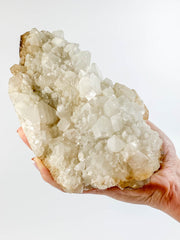 Apophyllite Cluster with Druzy Inclusions 2.2kg