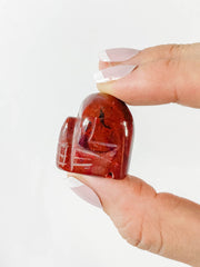 Red Jasper Mini Skull