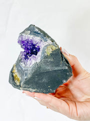 Amethyst CutBase Cluster 879g