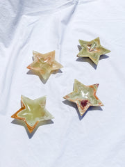 Green Onyx Star Bowl | Large