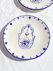 Hamsa Ceramic Dish