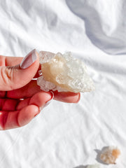 Apophyllite and Stilbite Cluster | Small