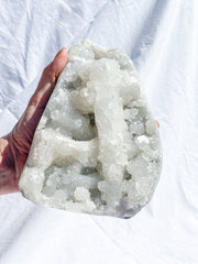 Chalcedony with Apophyllite CutBase Cluster 2.4kg