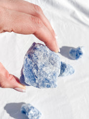 Blue Calcite Natural | Large