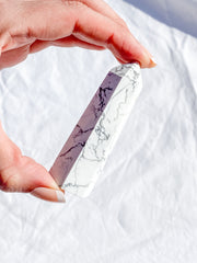 Howlite Polished Point 72g
