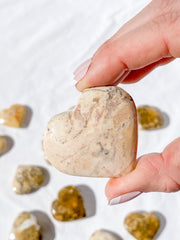 Spotted Agate Heart | Medium
