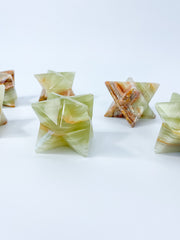 Green Onyx Merkaba | Large