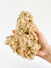 Pink Heulandite Stilbite Cluster 659g