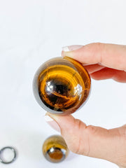 Tiger Eye Sphere | Medium
