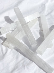 Selenite Natural Wand | Medium
