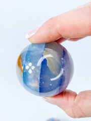 Onyx Blue Sphere | Large