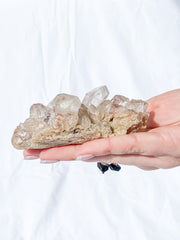 Himalayan Quartz Cluster with Inclusions 199g